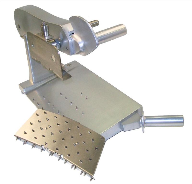 Staffa acciaio INOX estraibile per affettatrici Staffa acciaio INOX estraibile per affettatrici